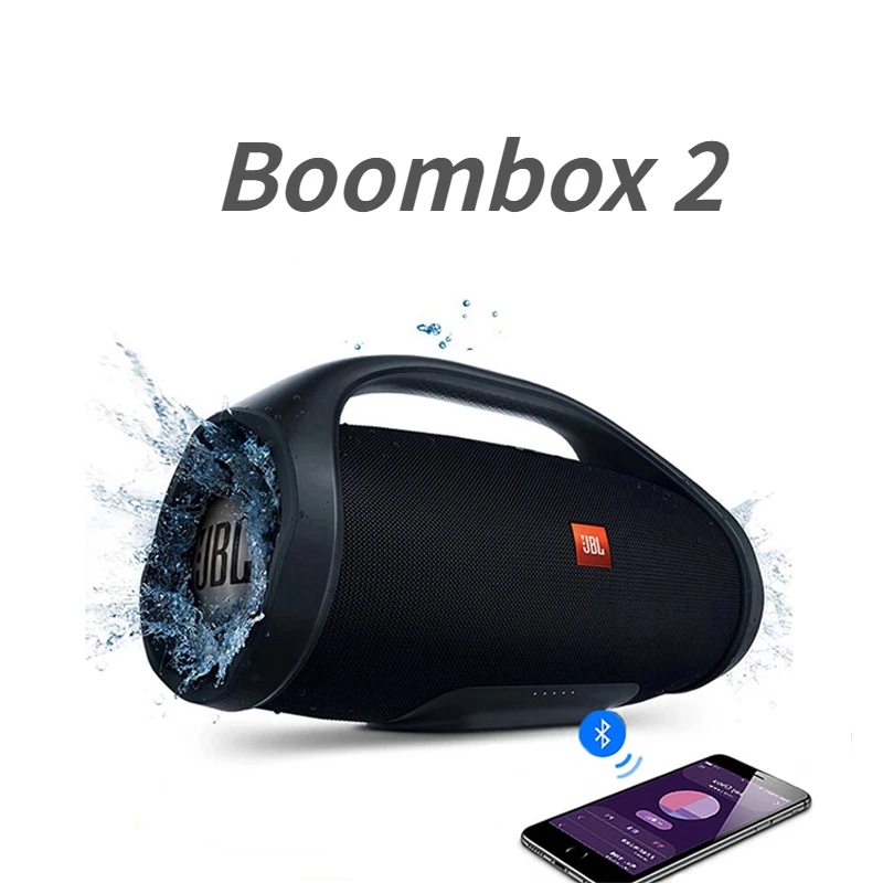 Беспроводной Bluetooth-динамик Boombox 2, водонепроницаемый портативный сабвуфер для jbl-динамика boombox2 Flip Charge