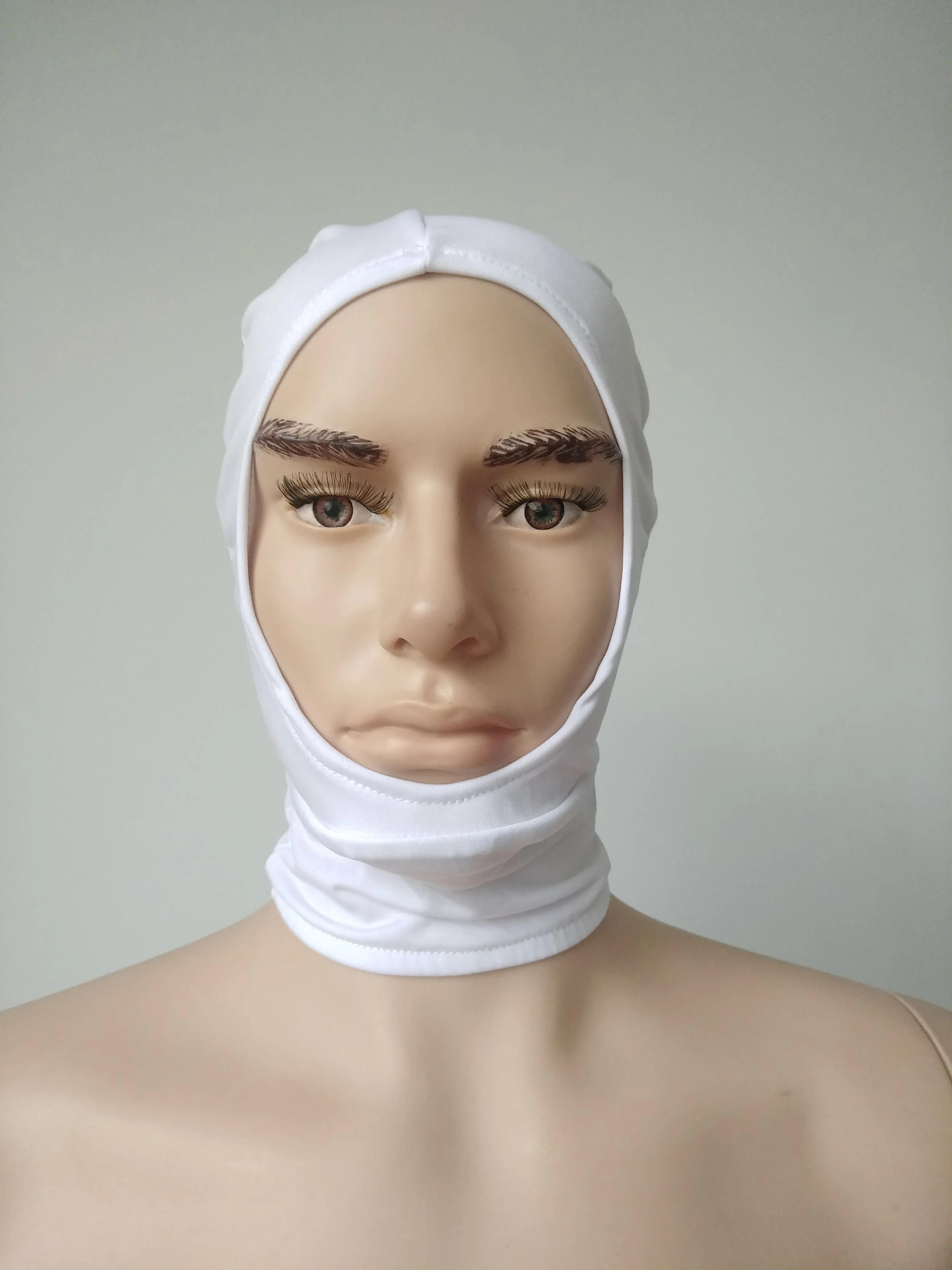 Для взрослых унисекс Zentai костюмы вечерние аксессуары для Хэллоуина маски