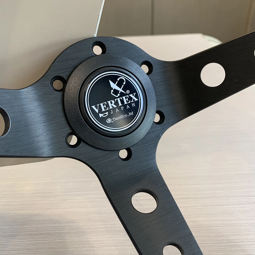 Tiypeor VERTEX новый цвет розовый 13 дюймов 330 мм JDM гоночный перфорированный кожаный