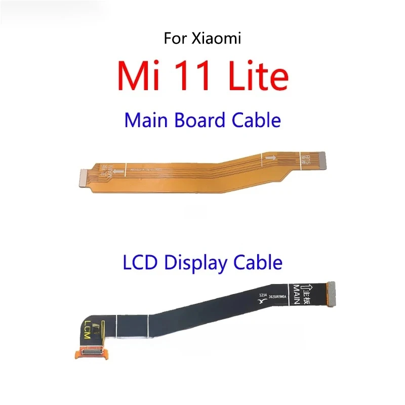 10 шт./лот для Xiaomi Mi 11 Lite 5G материнская плата ЖК-дисплей соединительный кабель