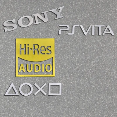 Sony Hi-Res AUDIO Metal Logo Sticker For Laptop PC Tablet Desktop Computer Mobile Digital Camera Personalized DIY Decoration