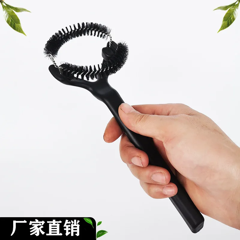 

Coffee Machine Cleaning Brush Elbow Coffee Brush Long Handle Flushing Head Cleaning Brush Kitchen Cleaning Appliances