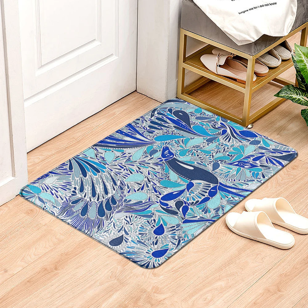 

Коврик для ванной комнаты, маленький коврик для душа, декоративный Впитывающий Коврик для ног, коврик для входной двери, кухонный коврик, ко...