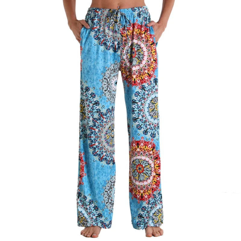 

Women's 2021 New Family Leisure Sports Pocket Big Elastic Pants
