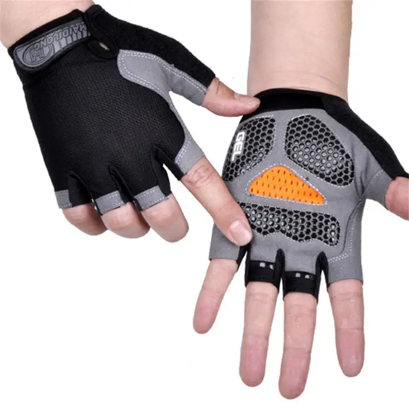 

Cycling glove Breathable Half Finger Gloves Thickened Anti-skid Pad Motorcycle gloves Lightweight elastic Hiking glove