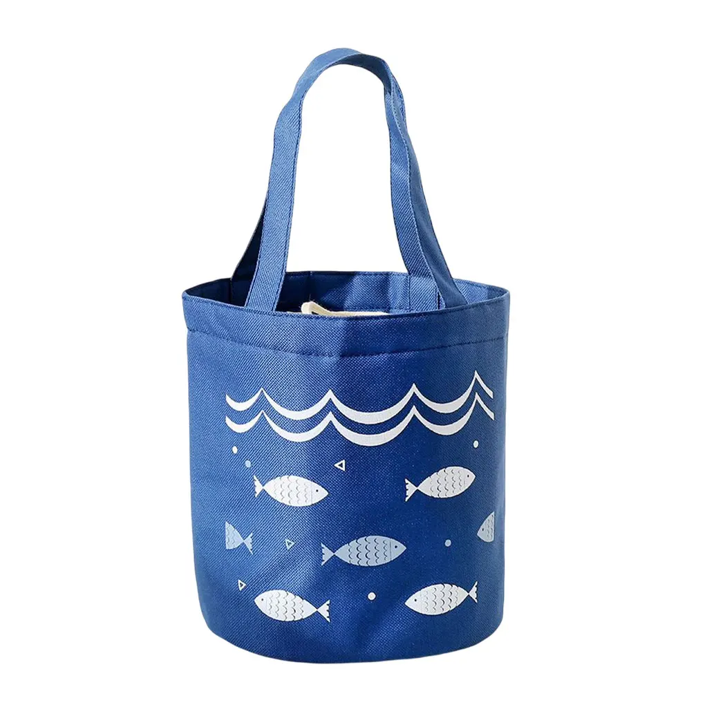 

Lunch Bag Carrying Pouches Oxford Cloth Food Carry Bags Picnic Carry Pouch