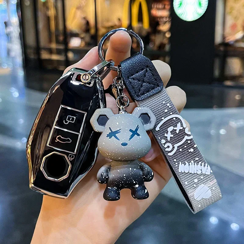 

Высококачественная серия для MG7, новинка 2023 года, модный роскошный чехол из ТПУ для автомобильного ключа с дистанционным управлением, оболочка, защитный чехол для брелока