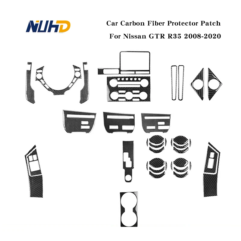 

Патч-наклейка из углеродного волокна для Nissan GTR R35 2008-2020