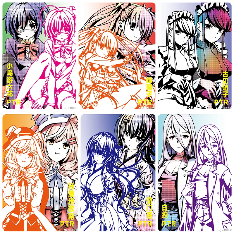 

Goddess Story Takanashi Rikka Shinomiya Kaguya Morgan Le Fay Matikanetannhauser Sorakado Ao Anime Game Collection Card Toy