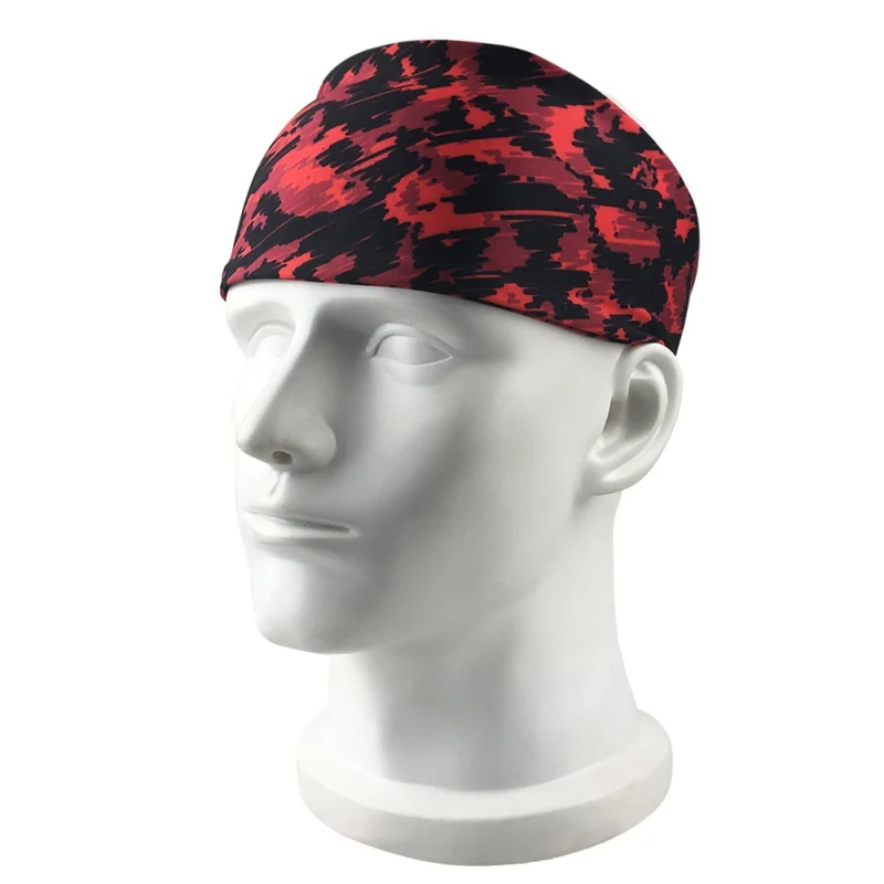 Широкий Спортивный Тюрбан повязка на голову эластичная для йоги аксессуары