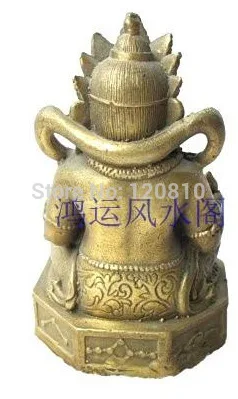 Bronze statue copper Precision buddha mammographies long fortune |