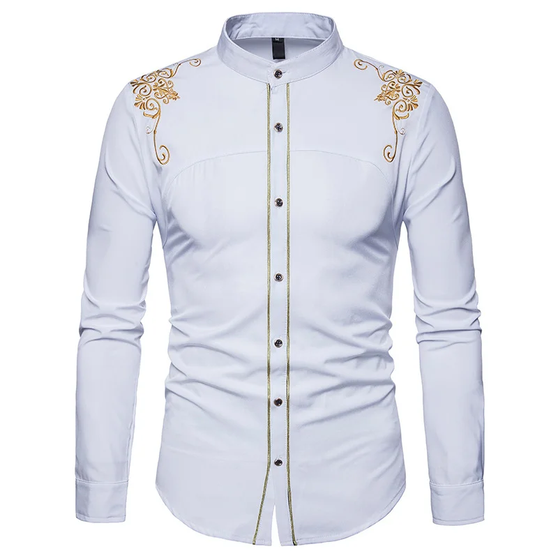 muslim dress shirts for men fashion jubba thobe casual islamic clothing fitness arabic dubai abayas 2023