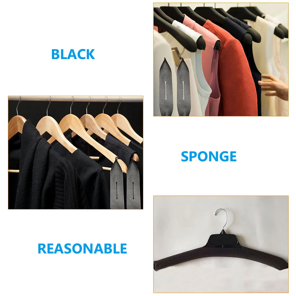 

Hanger Sponge Covers Hanger Grips Sweaters Clothes Rack Shoulder Guards Anti- Skid Hanger Covers Garment Protector