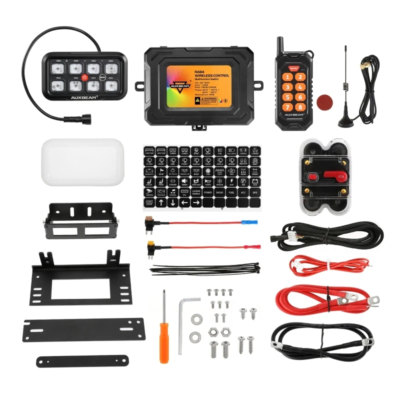 Панель переключателя RA84 8 каналов RGB автомобильное реле управления вкл./выкл.