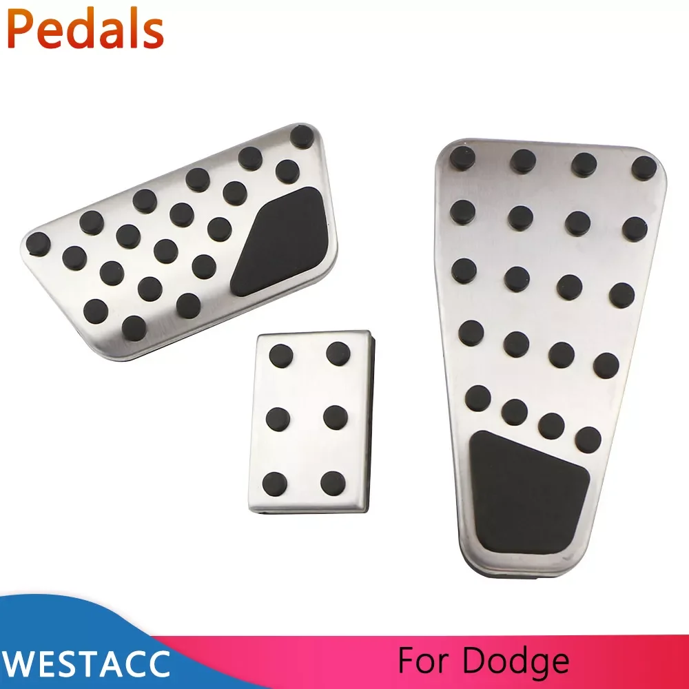 

Stainless Steel Car Accelerator Brake Pedals Pedal Cover for Dodge Ram 1500 Classic 2500 3500 4500 5500 2009 - 2019 Accessories