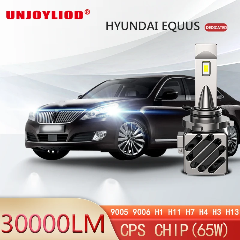 

Beijing Hyundai Equus Led Headlights Modified Led High Beam And Low Beam130W