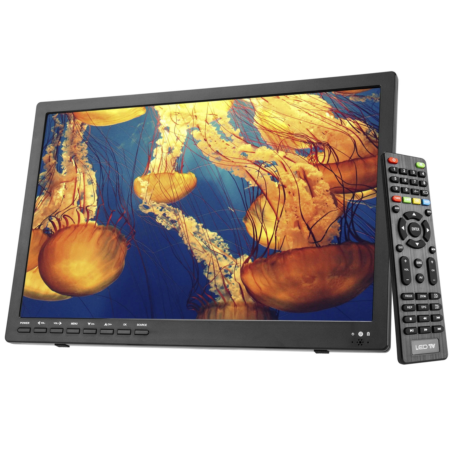 

17 inch Flat LED Televisions DVB-T2 ISDB-T Digital ATSC Mini TV