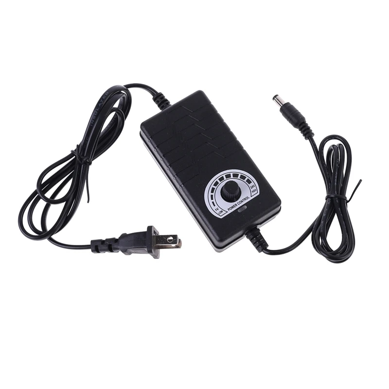 

3-24V 2A AC 100-240V to Universal Adapter Adjustable Power Supply Electric Blower Camera Router 5.5x2.5mm