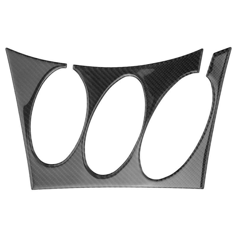 

Панель из углеродного волокна для центральной консоли, кнопки радио, кондиционера, декоративная отделка для Nissan 350Z 2003-2009 LHD