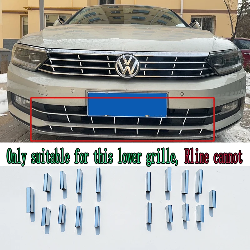 

Передняя решетка для VW Passat B8, хромированная Декоративная полоса на переднюю решетку, модель 2015, 2016, 2017, 2018, 2019