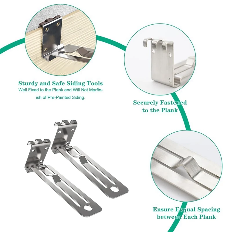Инструменты для сайдинга 2 шт. инструменты Gecko 1 5-дюймового волокнистого цемента