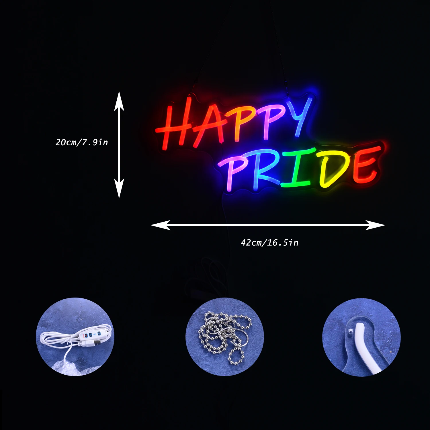 Рисунок 2 - Неоновые знаки счастливой гордости