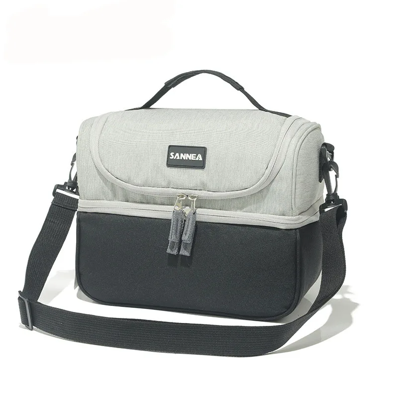 Термосумка для ланча 7 л, водонепроницаемая сумка-холодильник, изолированный Ланч-бокс, Термосумка для детей, простой и стильный мешок для пикника