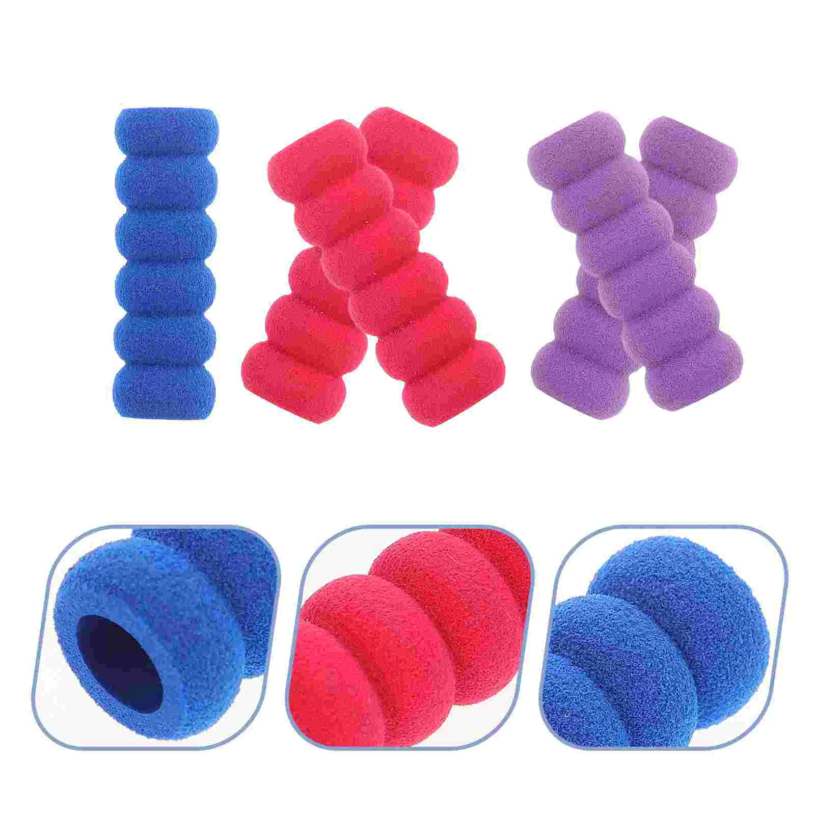 

10pcs Diamond Drill Non-slip Drill Pen Cover Sectional Sleeve(Assorted Color)