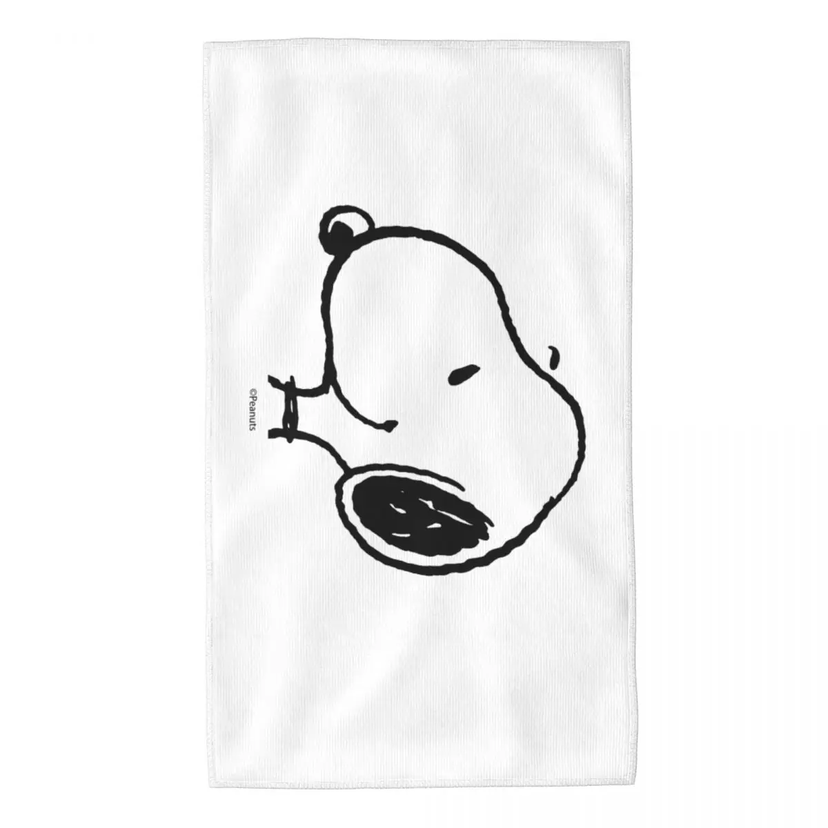 Летнее поглощающее воду полотенце Snoopy Smile быстросохнущее пляжное