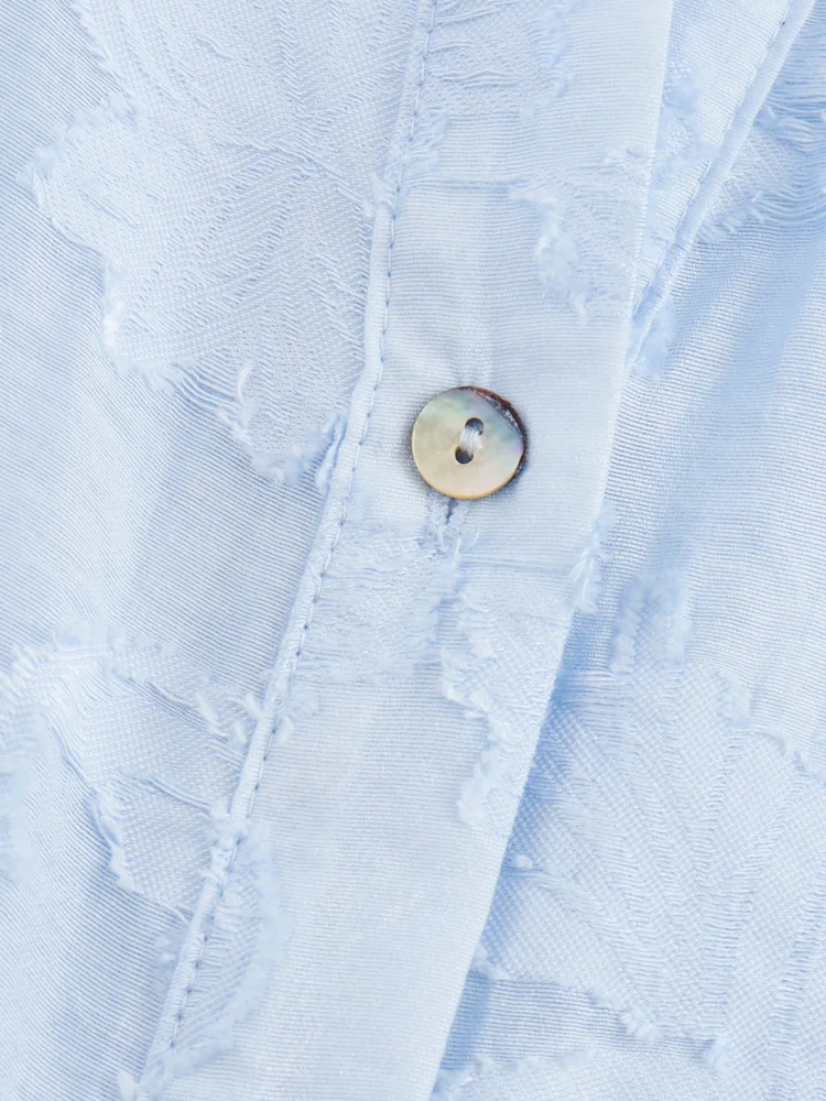 Блузка женская KAOPU ZA с контрастным принтом