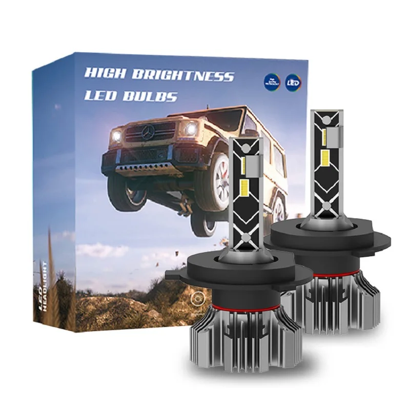 

EURS L15 H8 H11 H4 Led Lamp HB4 9006 H16 H7 HB3 9005 Fanless Led Car Fog Light Bulb 60W 12V 6000K Canbus Auto Led Headlight Lamp