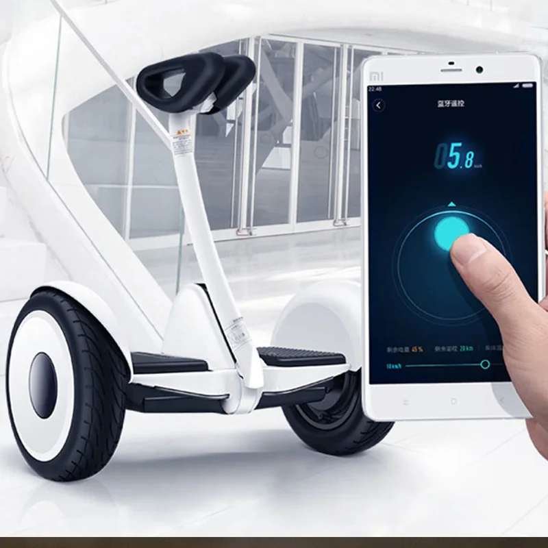 

Оригинальный электрический скутер Ninebot L8 для детей, балансировочный скутер, Бортовая доска, самокат с динамиком 54 в 14 км/ч