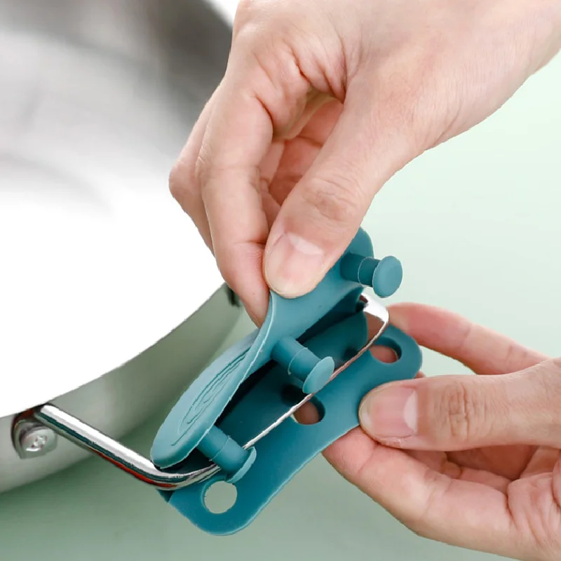 

1 пара, силиконовая Нескользящая Крышка для ручки кастрюли