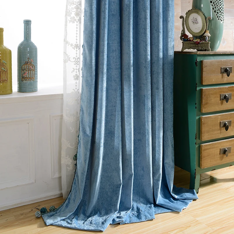 Роскошные шторы для гостиной столовой спальни Роскошный декор двухсторонние