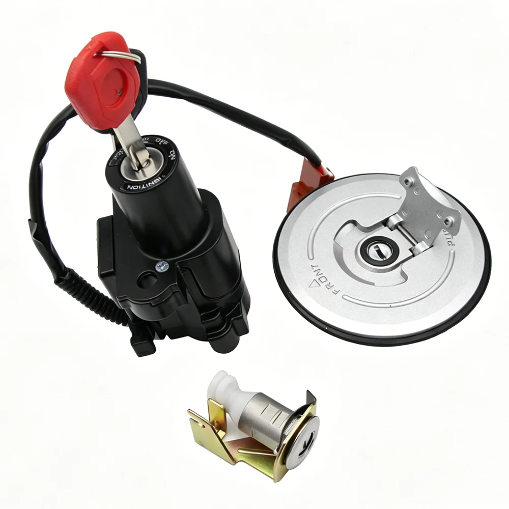 Фото 35010-MJW-A82 35010-MGZ-A00 Замок зажигания и крышка топливного бака для мотоциклов Honda CBR500R CB500F CB500X CB500X /XA №2