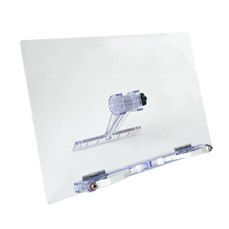 

Liftable Reading Rack, Acrylic Bookshelf, Telescopic Transparent Tablet Bracket (330X230x5mm)