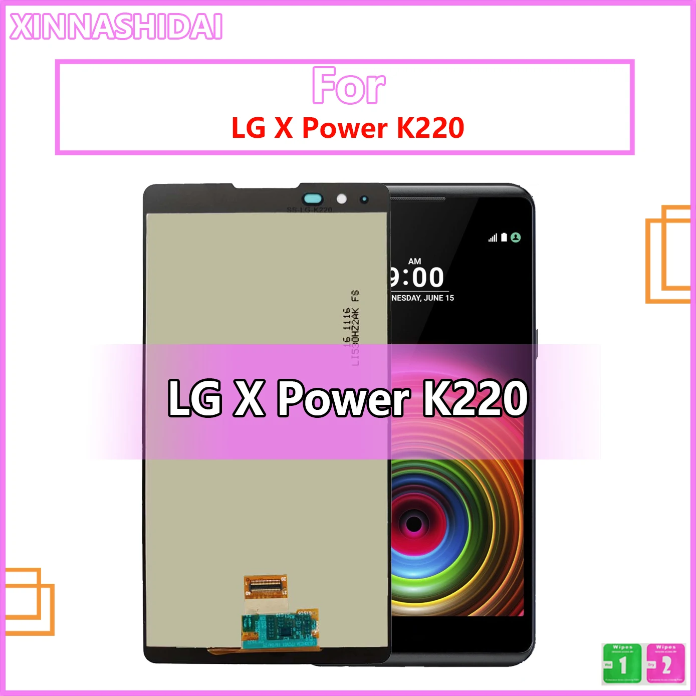 ЖК-дисплей для LG X Power K220 K220DS F750K LS755 X3 K210 US610 K450