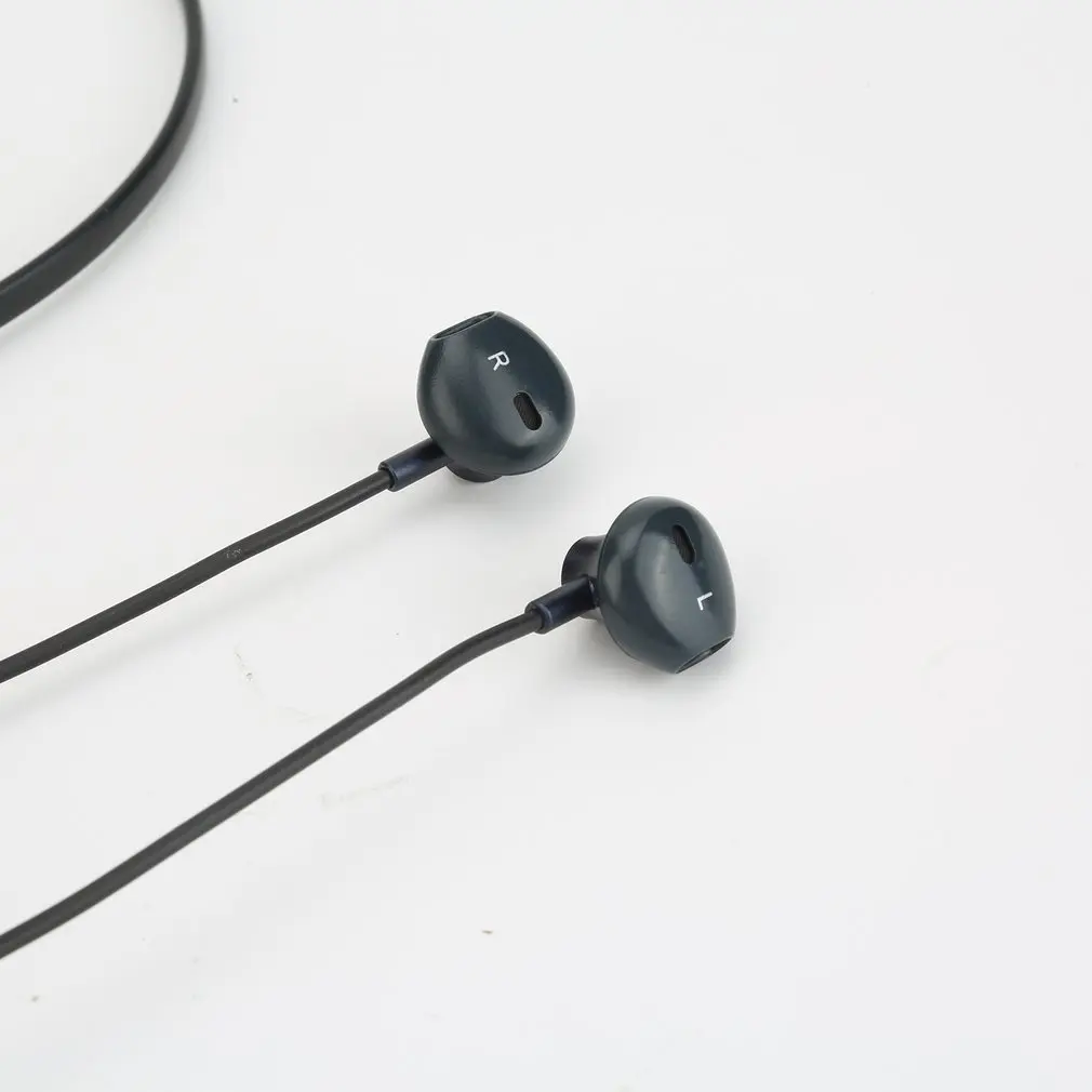 

Изысканный Простой Воротник Bluetooth-совместимая гарнитура наушники на Шею Спортивные Беспроводные наушники