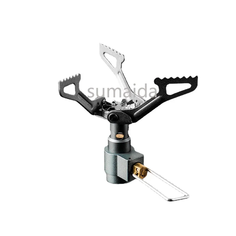 BRS-3000T Titanium Alloy Outdoor Camping Lightweight Integrated Furnace Head Gas Stove
