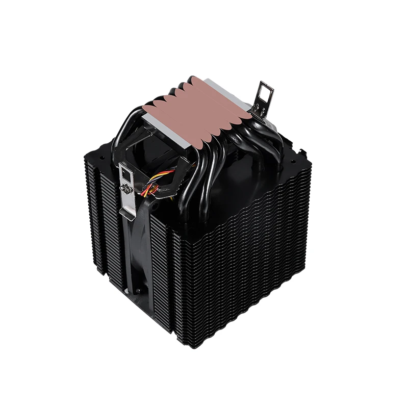 CPU Cooler X79 2011 High Quality 6 HeatPipes Dual Tower RGB Heat Sink 4Pin PWM Fan For Amd And Intel 115X 775 AM3 AM4 1366 PC images - 6