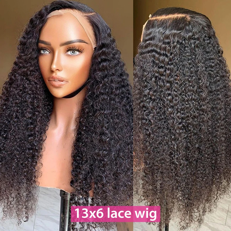 Парик Wigirl 30/40 дюймов бразильские кудрявые 13X 4 парики из человеческих волос на