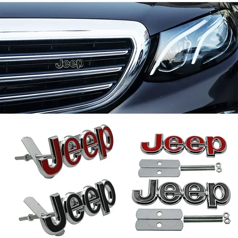 Металлическая передняя решетка эмблема логотип наклейки для Ranegade Patriot Wrangler Grand