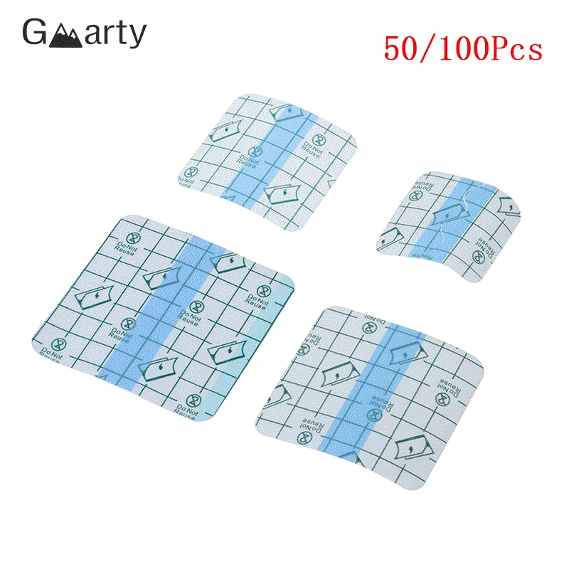 

50/100Pcs Waterproof Wound Dressing Fixation Tape PU Film Medical Transparent Tape Adhesive Plaster