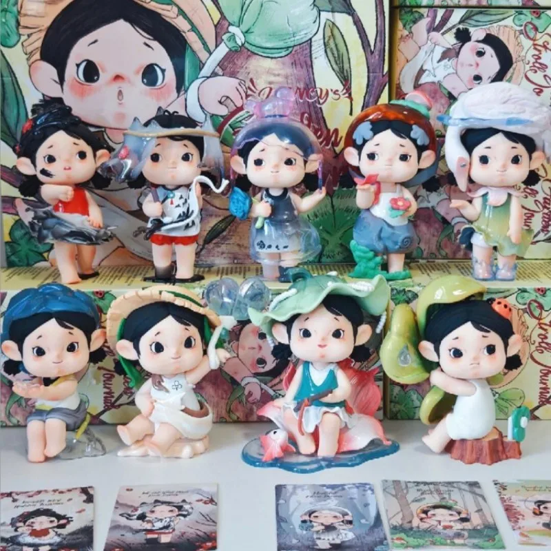 Yancy's Garden Stroll Journal Series слепая коробка YANCY Фигурка Милая кукла для девочек Тайная