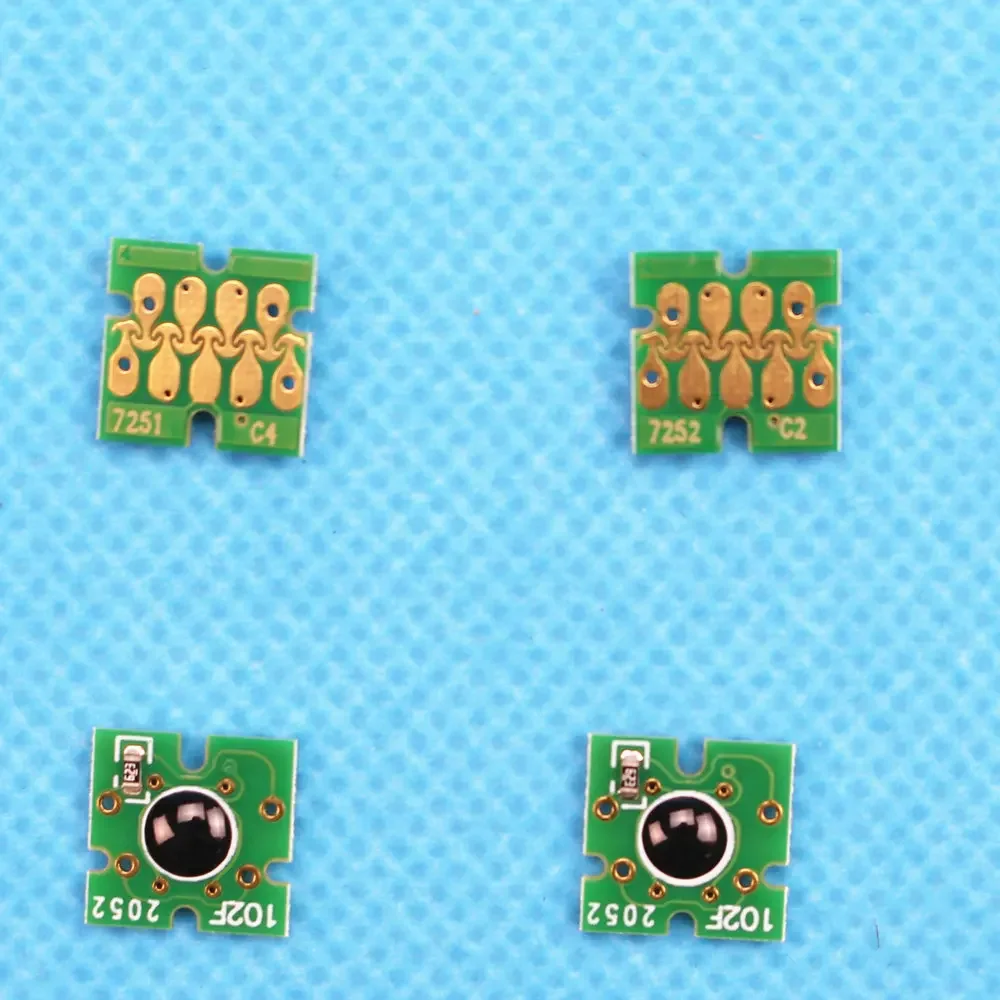 T7251 T7254 T725A чип принтера с белыми чернилами для Epson SureColor F2000 F2100 SC-F2000 SC-F2100 T725A00 белые