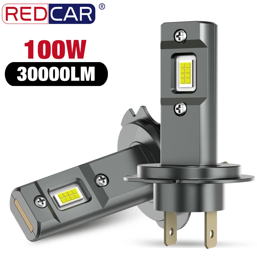 

H7 Светодиодные лампы 100 Вт 30000LM H1 Светодиодные фары Canbus H11 H27 881 880 9006 HB4 3570 CSP H7 Фара автомобиля Диодные турбо-светильники