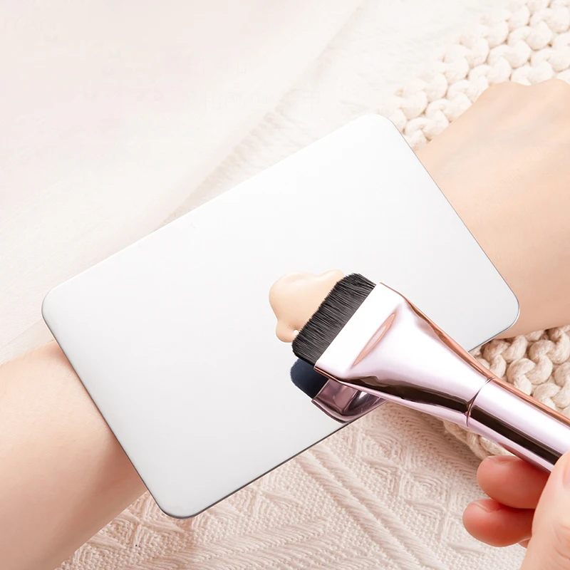 Палитра для смешивания макияжа улучшенный металлический лоток из нержавеющей