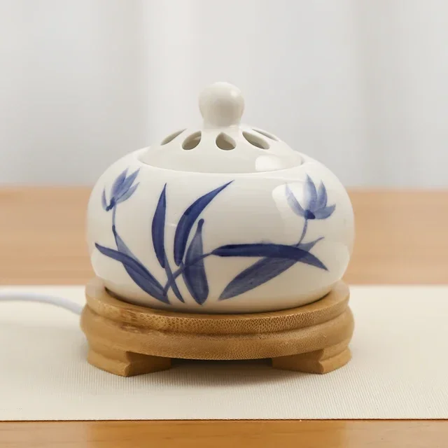 

Керамическая электрическая курильница для ароматерапии