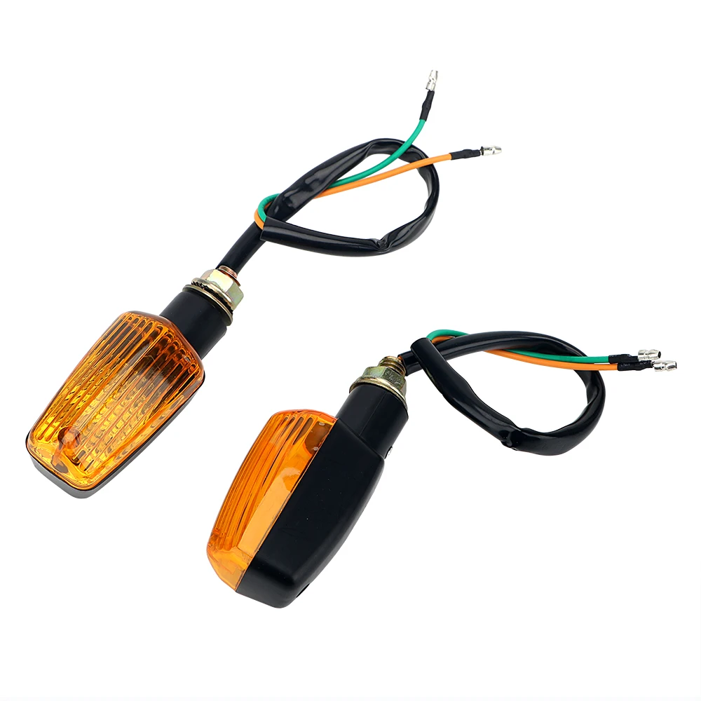 

ITimo Amber Blinker Bulb LED Turn Signal Lamp Universal Motorcycle Flasher Motorbike Indicator Light 1 Pair Motor Accessories