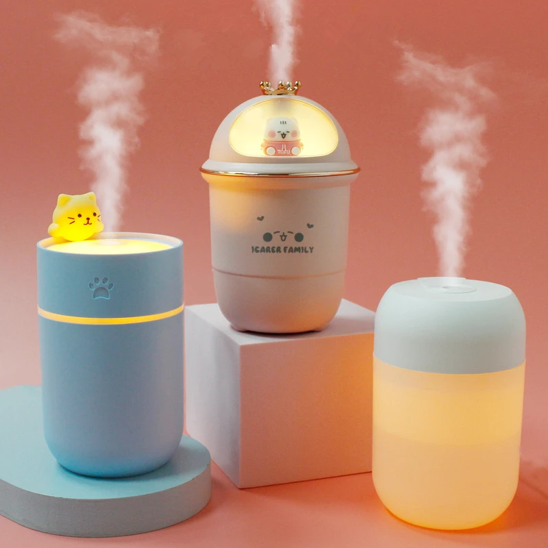 Ультразвуковой увлажнитель воздуха 260 мл мини-диффузор для ароматерапии